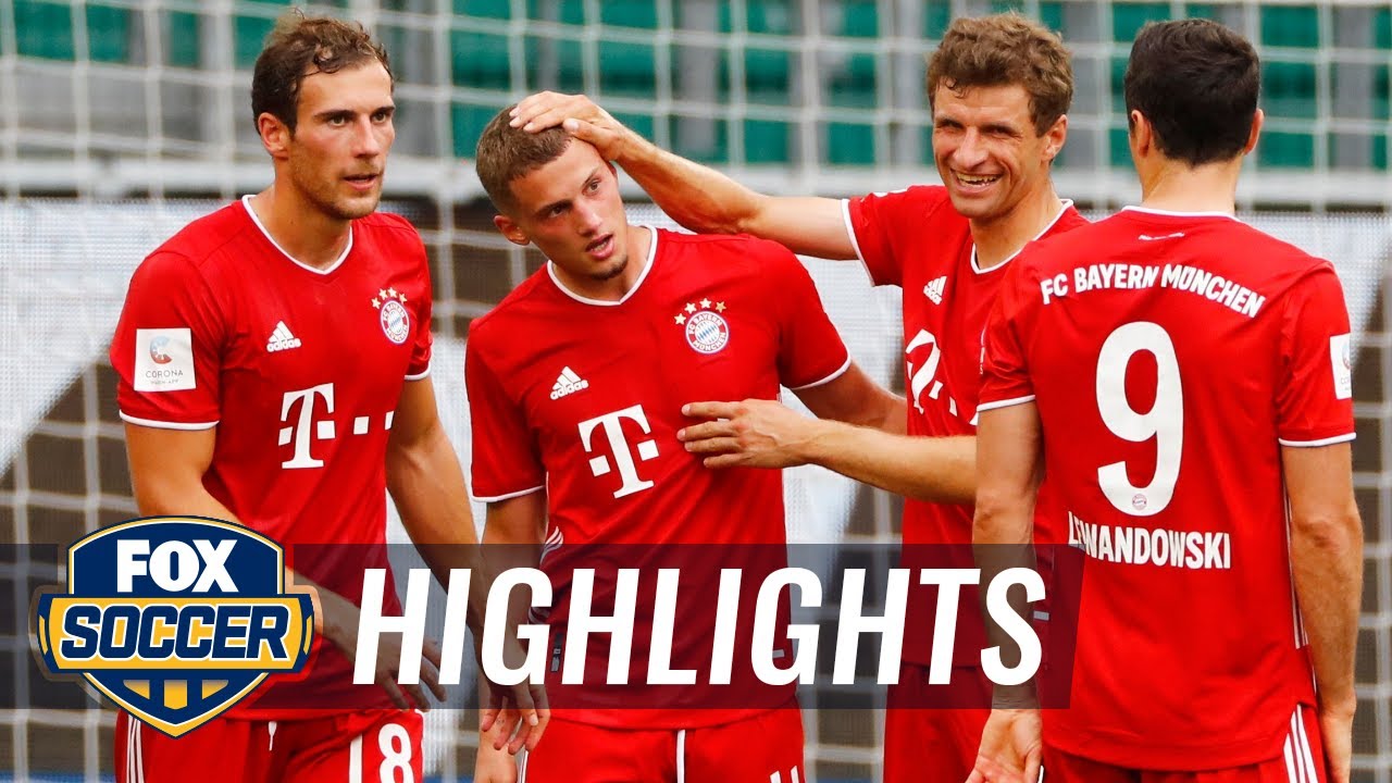 Dortmund Defeats Wolfsburg Keeps Pressure On League Leader Fc Bayern 2020 Bundesliga Highlights Youtube
