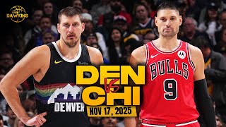 Denver Nuggets vs Chicago Bulls Full Game Highlights | Nov 17, 2025 | FreeDawkins