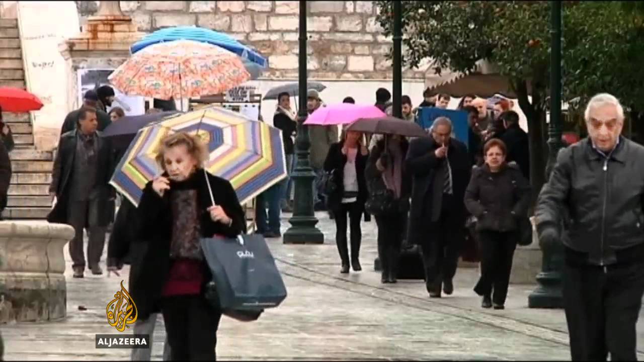 تشجيع لليونان من بروكسل - قناة الجزيرة البلقان