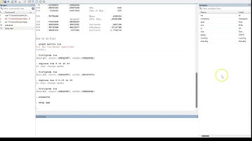 Simple Steps in Stata Video 6 - Preserve and Restore
