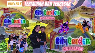 CITY GARDEN EAT AND PLAY POLLUX MALL CIKARANG BEKASI | PLAYGROUND INDOOR TERBARU DAN TERMURAH