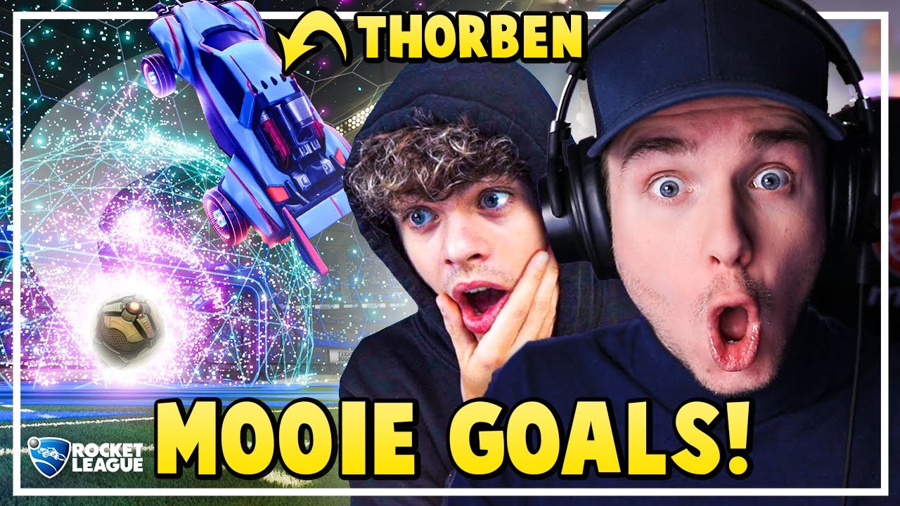 MOOIE GOALS in ROCKET LEAGUE! - Met Thorben