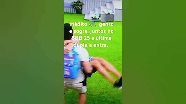 #bbb25 A última dupla contemplada escolhida pelo público foi eles: genro e sogra!