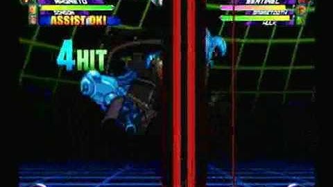 MvC2: Thanos Power Ball Glitch