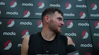 Donovan Clingan Media Availability | Sept. 30, 2026 | Portland Trail Blazers Update
