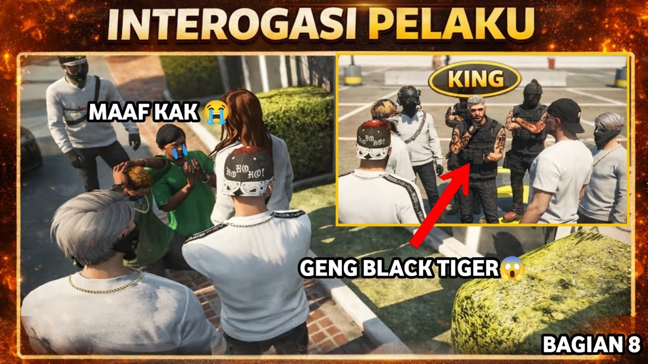 PERJALANAN KETUA GANGSTER!! JELOOL MUDA #8 - GTA V ROLEPLAY INDONESIA