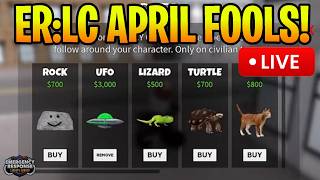 🔴 Er:lc April Fools Update! | Robux Giveaways & Minigames | Raiding Private Servers | Roblox Live 🔴