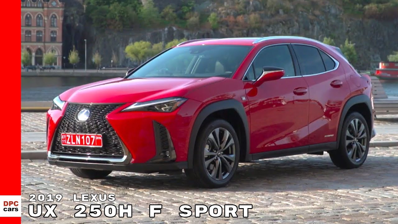 2019 Lexus UX 250h F Sport YouTube