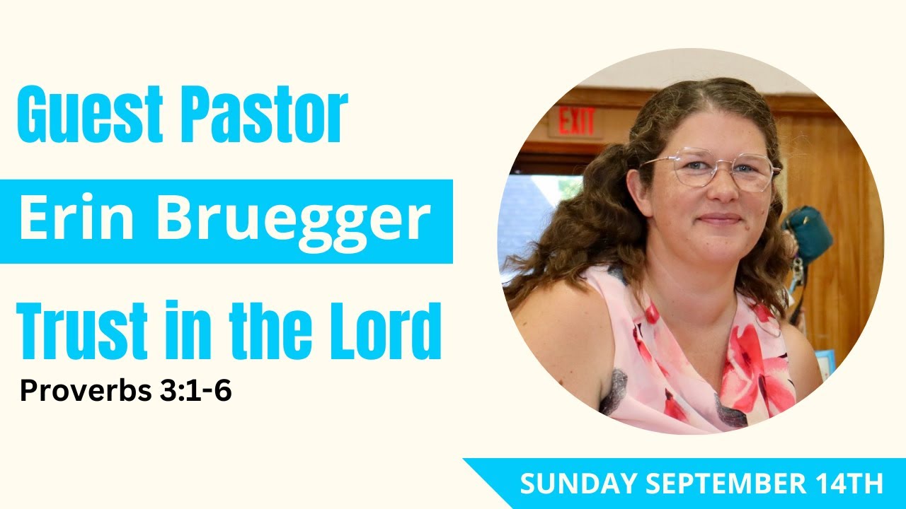 JOIN US: LIVE Digital Church September 14th -- Trust in the Lord