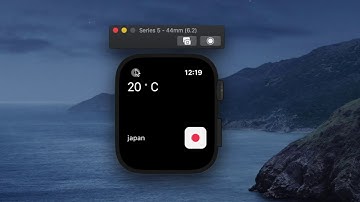 Building a Weather watchOS app - SwiftUI 2020 - Part 1