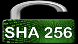 How to check the SHA 256 Checksum