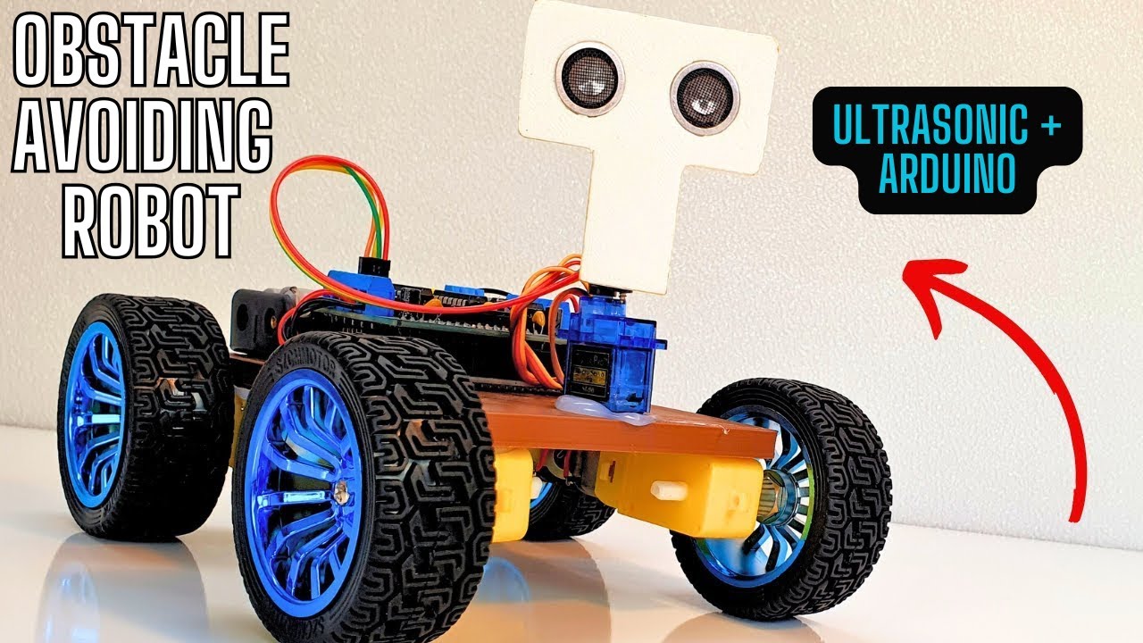 Obstacle Avoiding Robot with Arduino & L293D – Easy Beginner Project ...