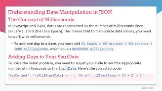 How to Add Days to a Date in JSON with SharePoint