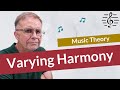 How to vary the harmony for repeated notes  music theory