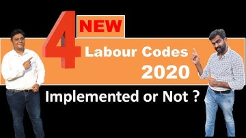Labour Code 2020 in Hindi, Labour law Reform in Hindi | Labuour code bill 2020 in Hindi |