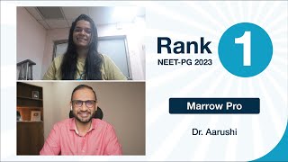 Rank 1, NEET PG'23 Dr Aarushi (Pro) tells Dr. Abbas how she got an ‘extra edge’ by giving GTs.