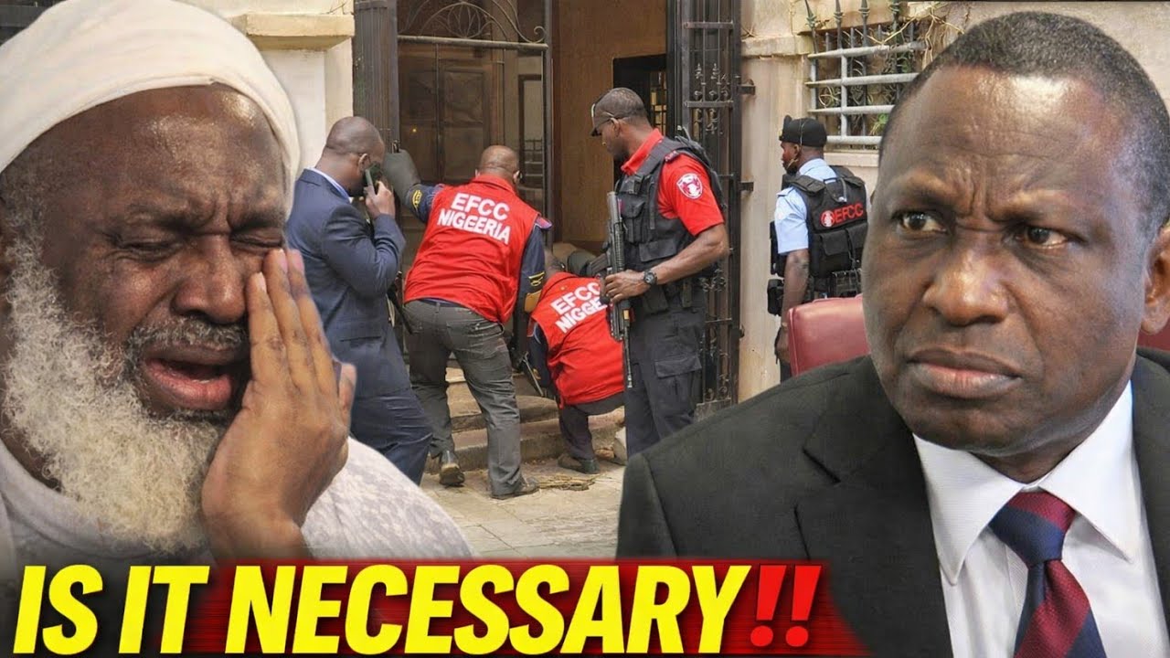 BREAKING‼️ EFCC Storms SHEIKH GUMI House searching For EVIDENCE Over Terrorism Petitions 