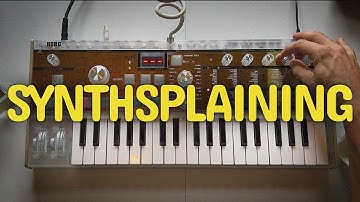 How to make synth sounds on the MicroKORG