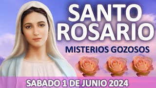 🌷SANTO ROSARIO DE HOY🌷SABADO  1 DE JUNIO 2024🌷MISTERIOS  GOZOSOS🌷