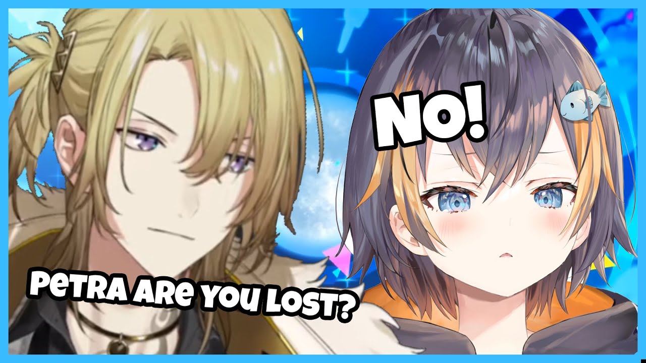Not even a minute has passed and Petra already lost her way back home