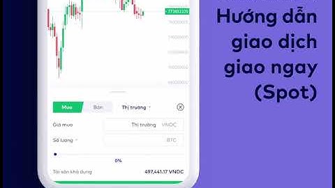 Giao dịch Spot trên Attlas Exchange