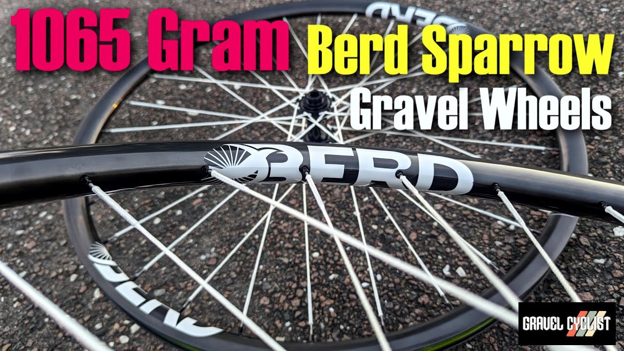 1065 Gram Berd Sparrow Gravel Wheels!