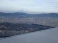 Landing at Barcelona Airport