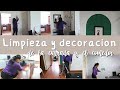 LIMPIEZA y decoración de la entrada | Limpia conmigo | Motivation | Julia Chávez | Decora conmigo