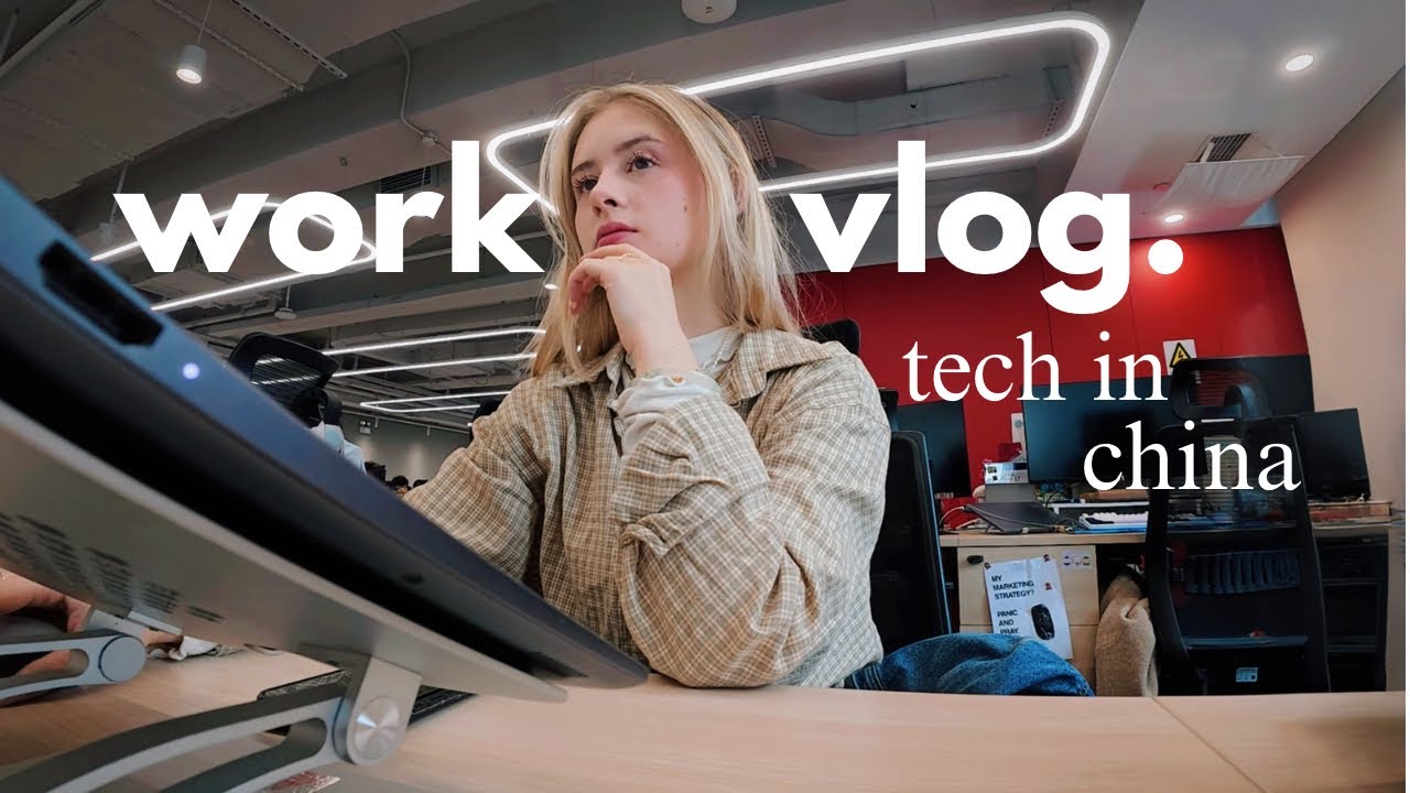 A day working in a Chinese tech company at Chinese New Year | vlog 🐉🧧