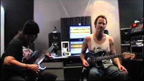 C Ionian backing track (rock)