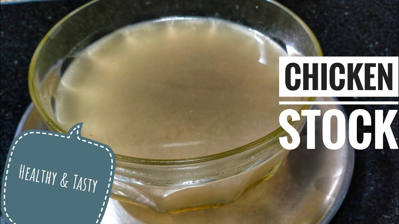 Basic Chicken Stock Recipe Monsoon Recipe Homemade chicken stock