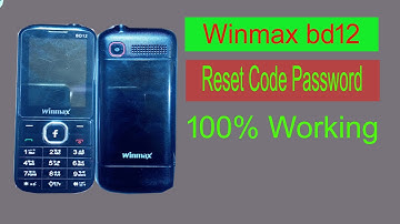 How To Winmax Bd12 Reset Code Password solution / Reset Code Password solution Winmax bd12