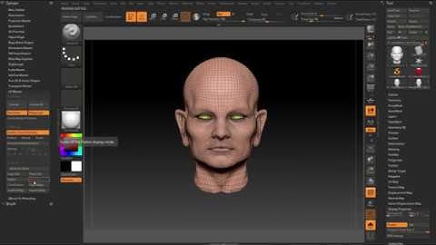Creating UVs in ZBrush 02 - Unwrap with Polygroups
