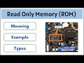 What is ROM and its Types | PROM | EPROM | EEPROM | Read Only Memory |