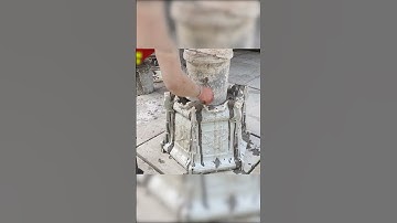 Cách Đổ Mẫu Khuôn Chậu Lục Giác 60 Chân Liền (Mẫu Khuôn Chậu Đổ Đáy)