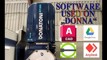 Donatoni Jet 625 "Donna" -  Programs and Software used on Donna