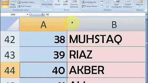 View Tab   Urdu Tutorial by Irfan Wazir Ali