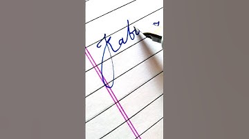 Signature style "Kabir"🖊️ Comment your name!! | Please subscribe if you like it.