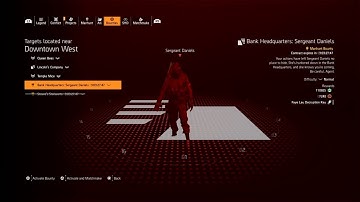 Bank Headquarters Sergeant Daniels Without Firing a Shot Eclipse Vile Jammer Pulse The Division 2