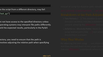 Run Python Scripts from Different File Directories with QProcess.start() in PyQt5