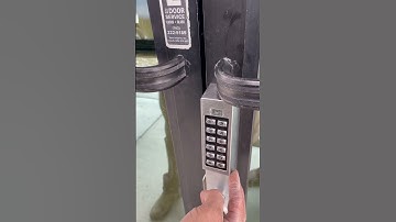 How to add a new employee code on 1200 DL alarm keypad