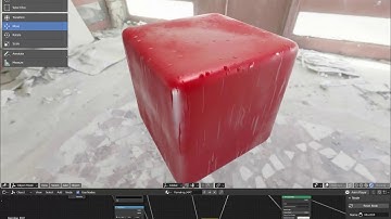 Eevee Raindrop shader