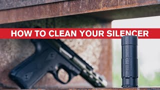 Best Method for Cleaning a Suppressor - How to Clean a 22 Suppressor #nfa  #howto #silencer