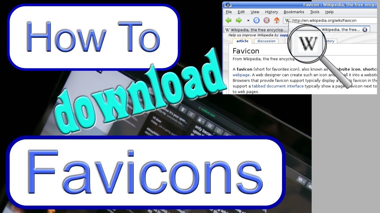 favicon คือ  Update  How to download a favicon from a website
