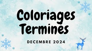 Coloriages Terminés Décembre 2024 Coloriages Terminés Décembre 2024