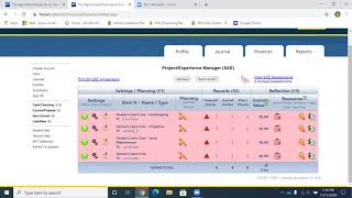 AET- Project Experience Manager Setup