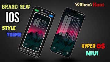 Brand New Theme IOS  Style _ HyperOS & MIUI  GLOBAL_  X3TawhidYT