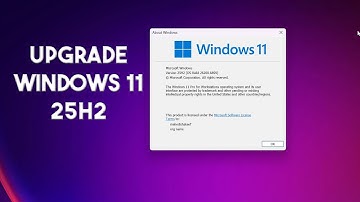 Upgrade Your Existing Windows 11 ( 24H2 To 25H2 ) For Free!!!