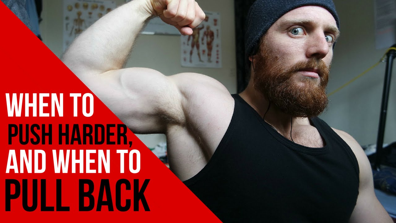 When to push harder, and when to pull back YouTube