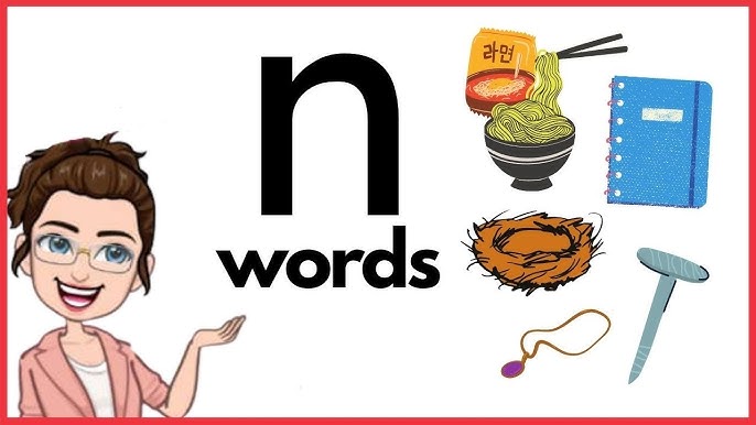 WORDS THAT START WITH LETTER Mm, 'm' Words, Phonics, Initial Sounds